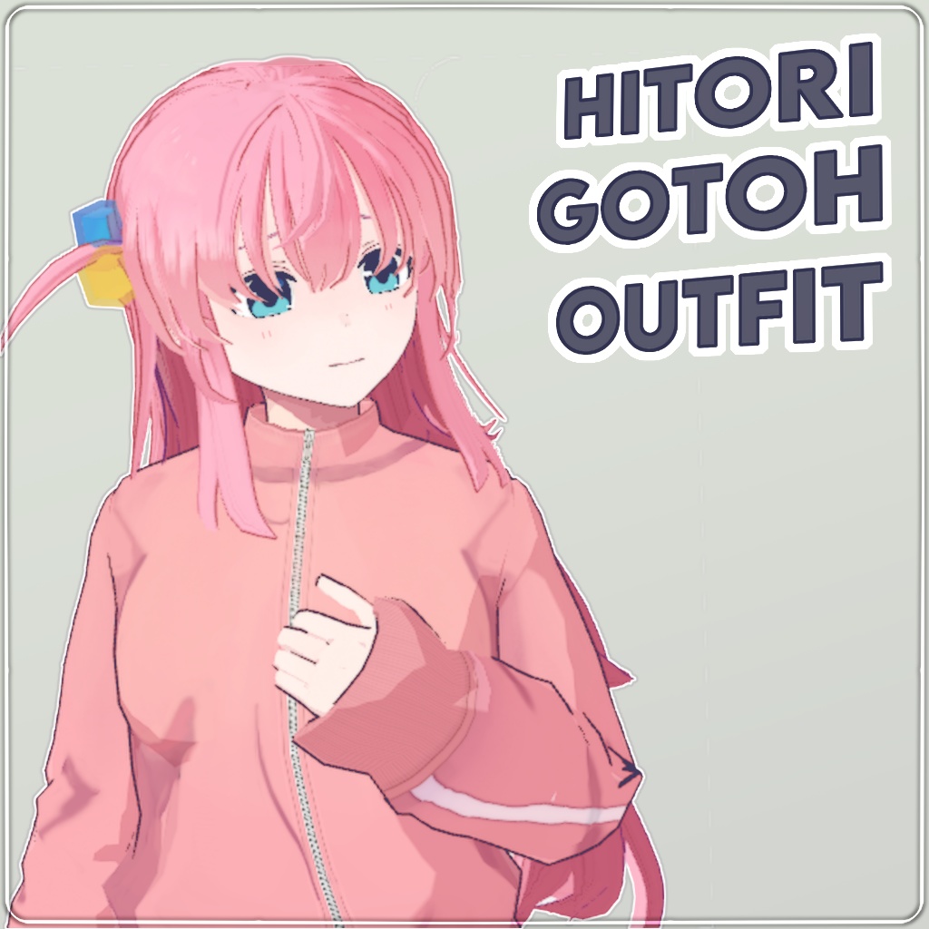 Bocchi Outfit【Outfit Set – VRoid】