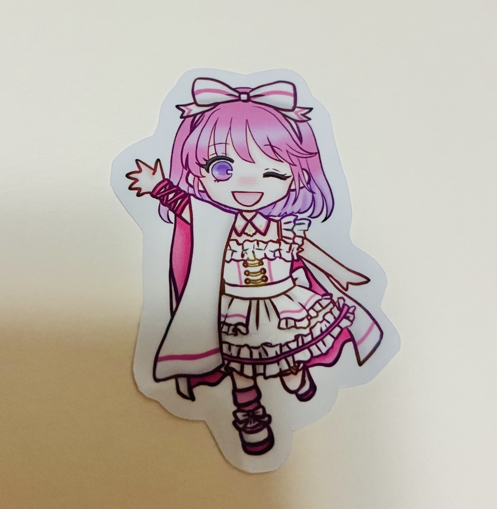 ステッカー(ユイナ/魔法衣装)