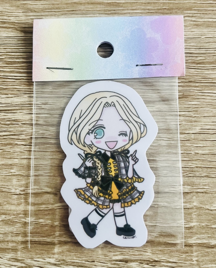 ステッカー(チョコ/ガーデニングフォーム)