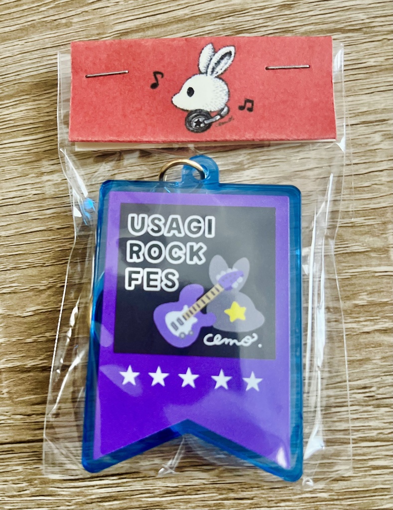 アクリルキーホルダー(USAGI ROCK FES)