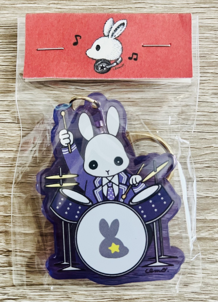 アクリルキーホルダー(ドラム)