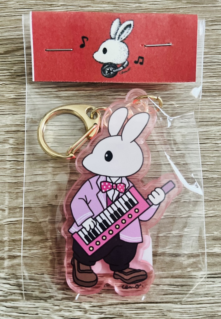 アクリルキーホルダー(キーボード)