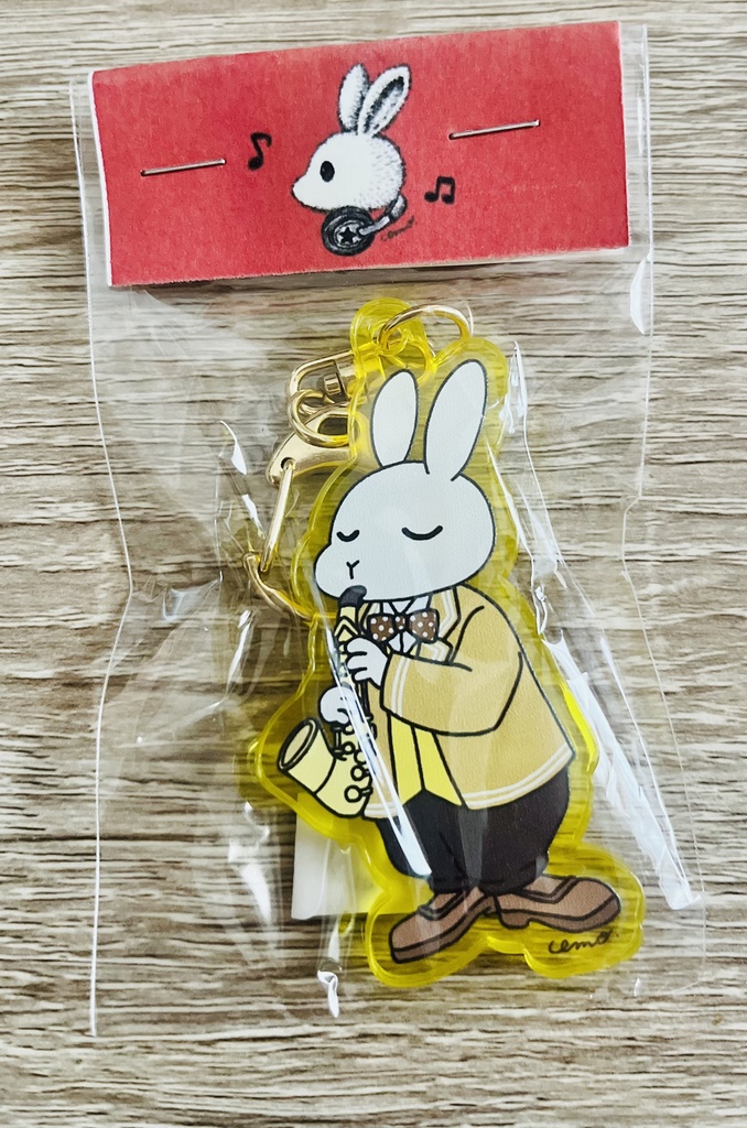 アクリルキーホルダー(サックス)