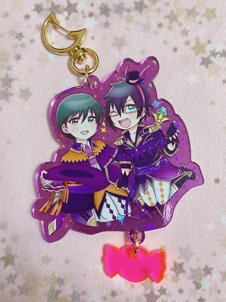 旬四季ハロウィンアクキー