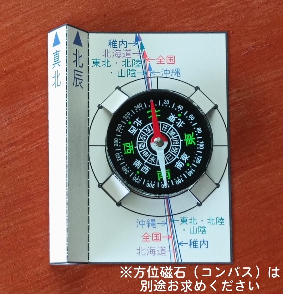 真北を探そう! 北辰カード