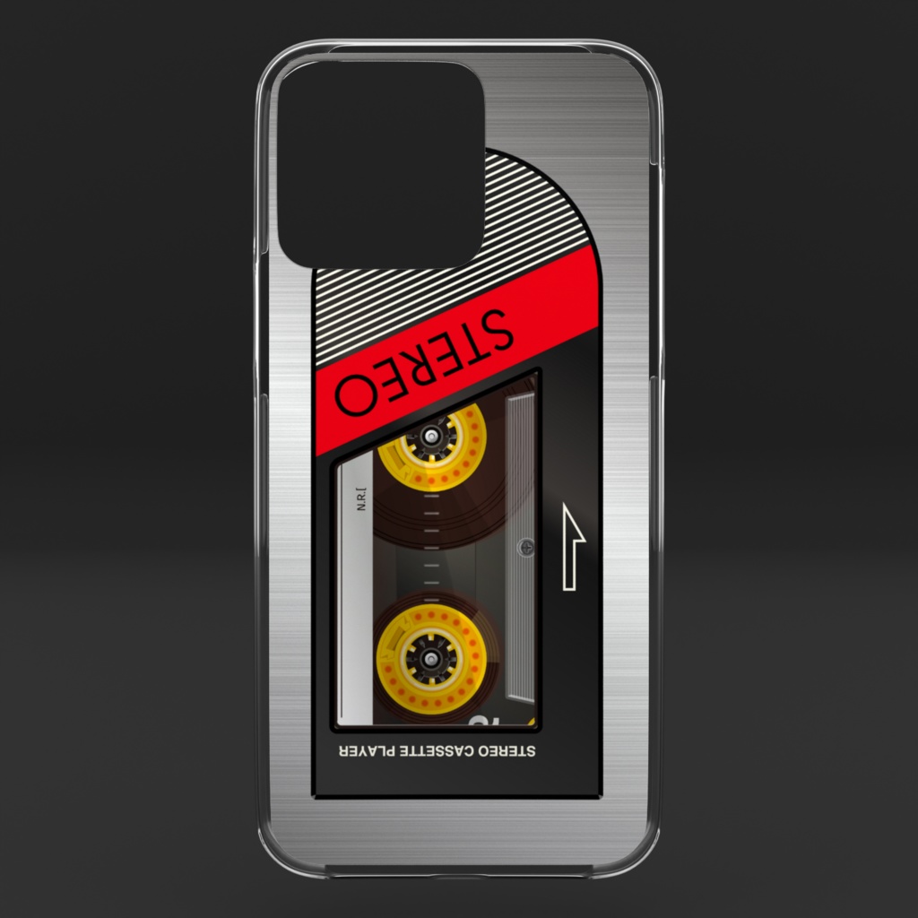 カセットプレイヤー/シルバーメタリック