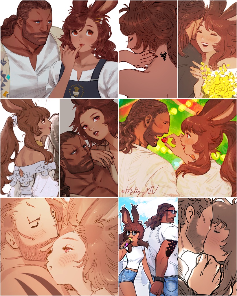 ラウ光♀イラスト集「Memories」