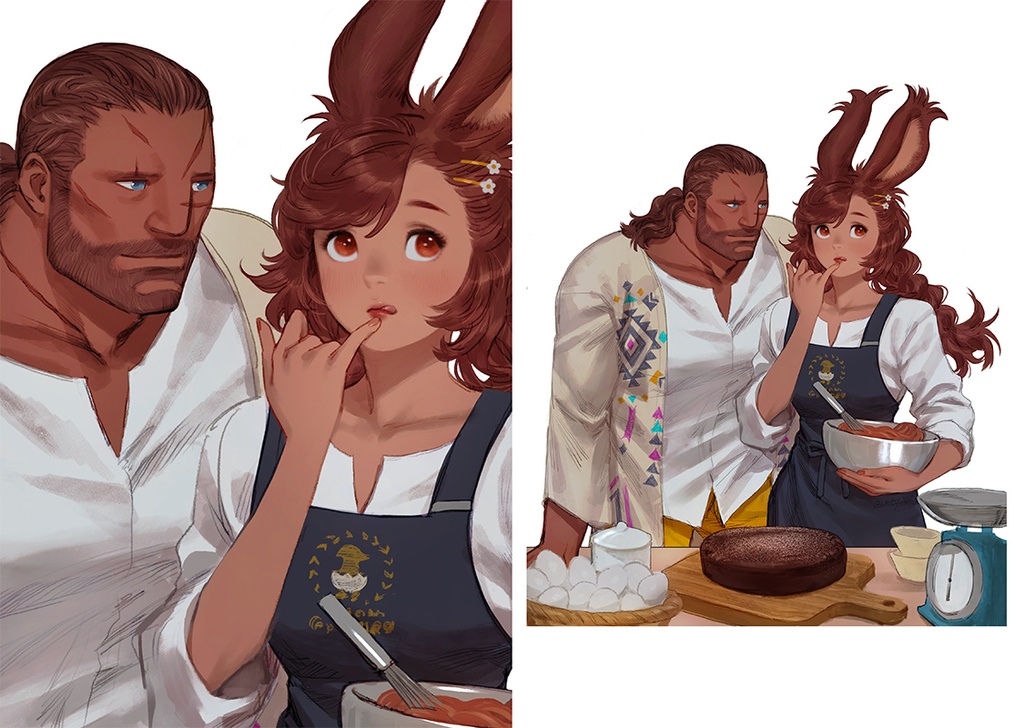 ラウ光♀イラスト集「Memories」