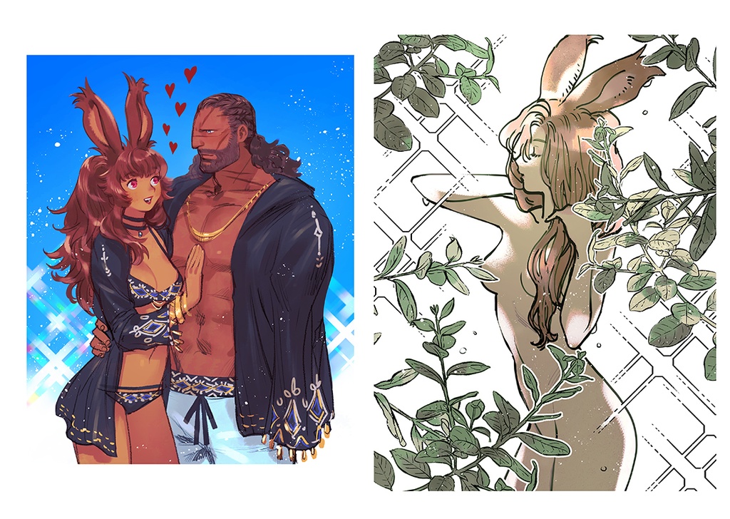 ラウ光♀イラスト集「Memories」