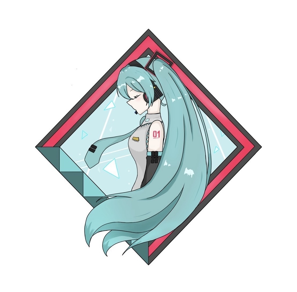 初音ミク ロゴシリーズ アクリルキーホルダー