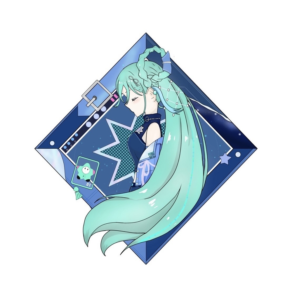 初音ミク ロゴシリーズ アクリルキーホルダー