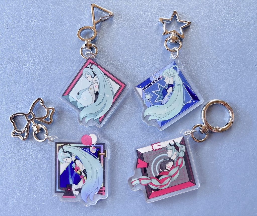 初音ミク ロゴシリーズ アクリルキーホルダー