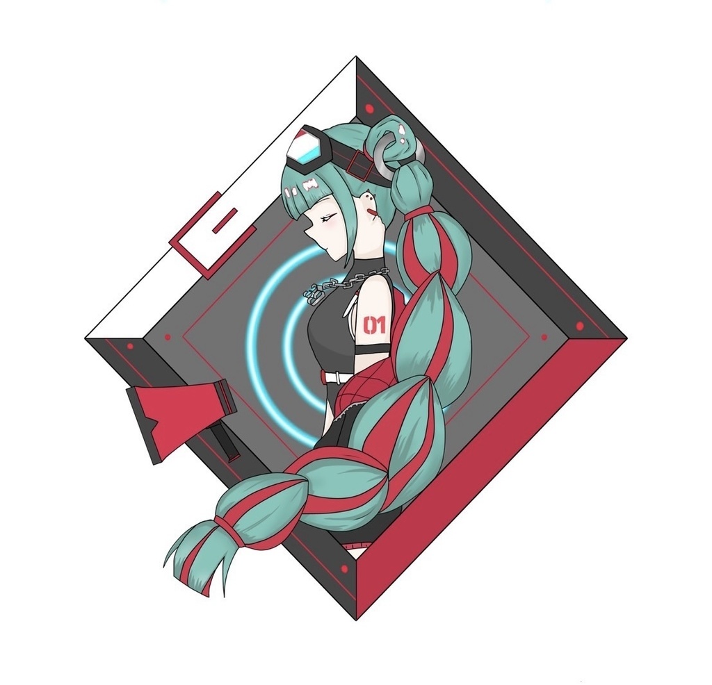 初音ミク ロゴシリーズ アクリルキーホルダー