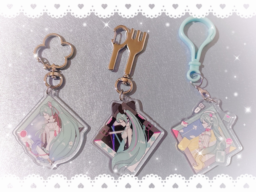 初音ミク ロゴシリーズ アクリルキーホルダー 2