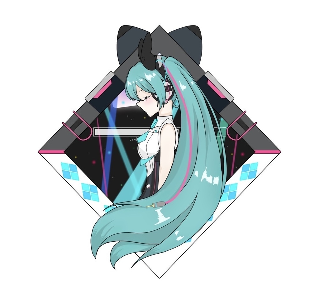 初音ミク ロゴシリーズ アクリルキーホルダー 2