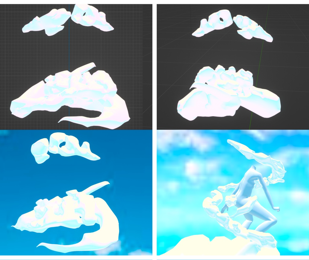 Cloud underwear - 雲の下着