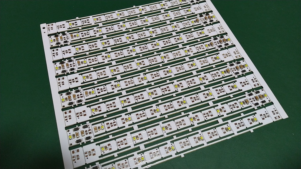 L-031 N-DNA Lights for K 青白色 10両セット 組立済