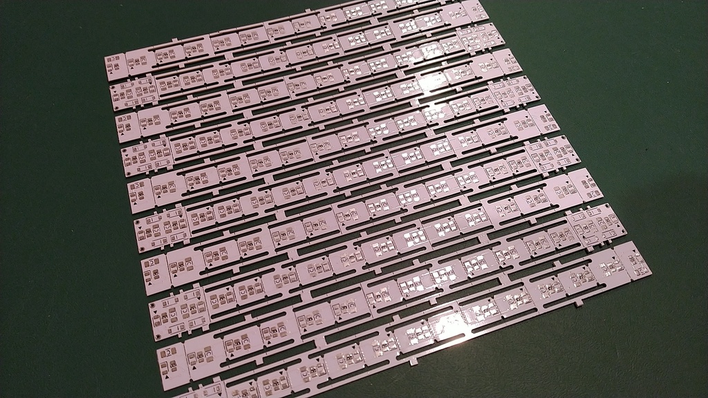 L-038 N-DNA Lights for K 電球色 10両セット 未組立