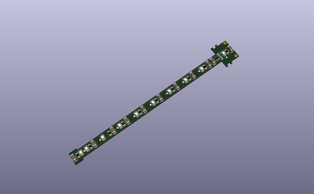 L-067 N-DNA Lights for ベルニナ急行 蛍光灯色 3両セット