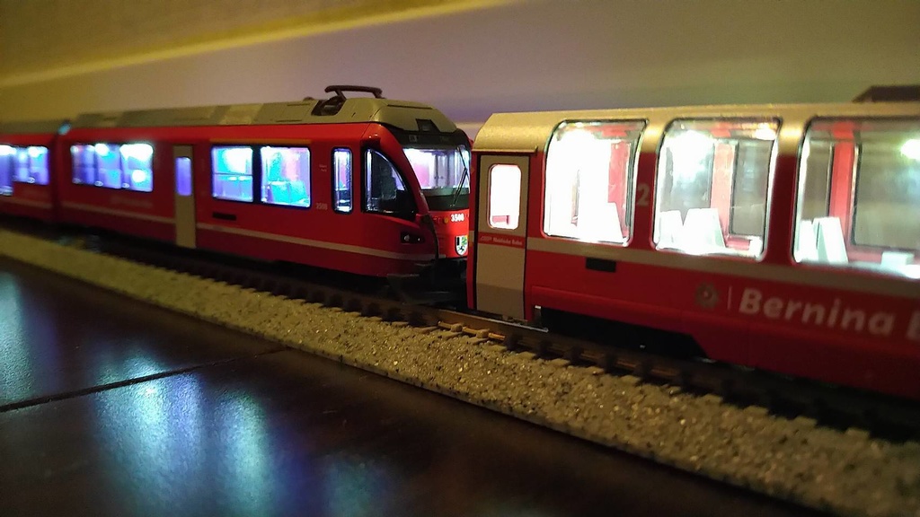 L-066 N-DNA Lights for アレグラ 青白色 3両セット