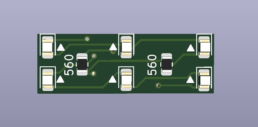 L-100 線路設備モニタリング装置 1/80スケール 点灯化基板