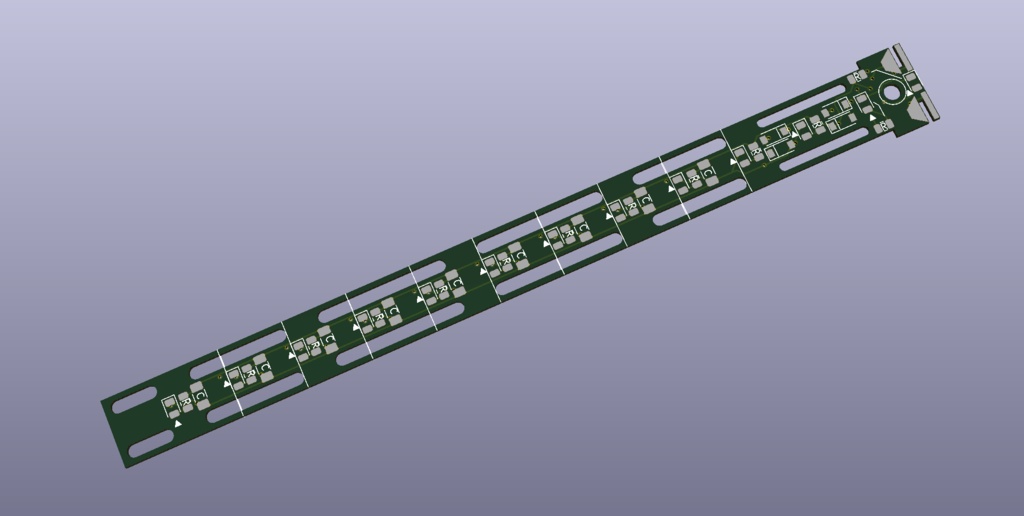 L-071 N-DNA Lights for K Built-in 蛍光灯色 2両セット