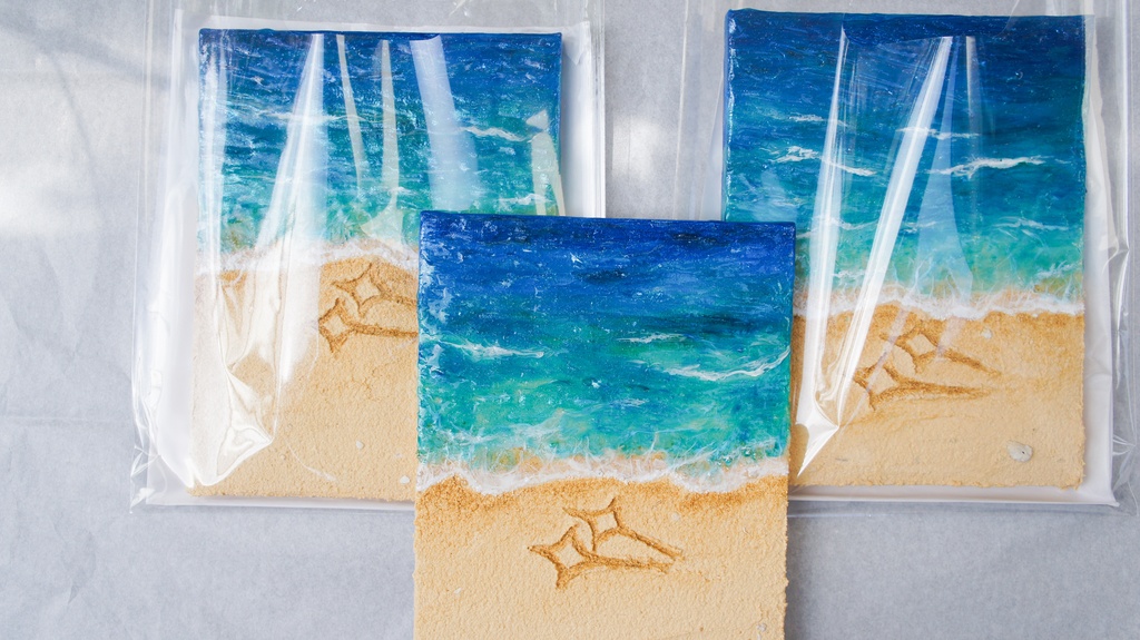 はじまりの浜 原画