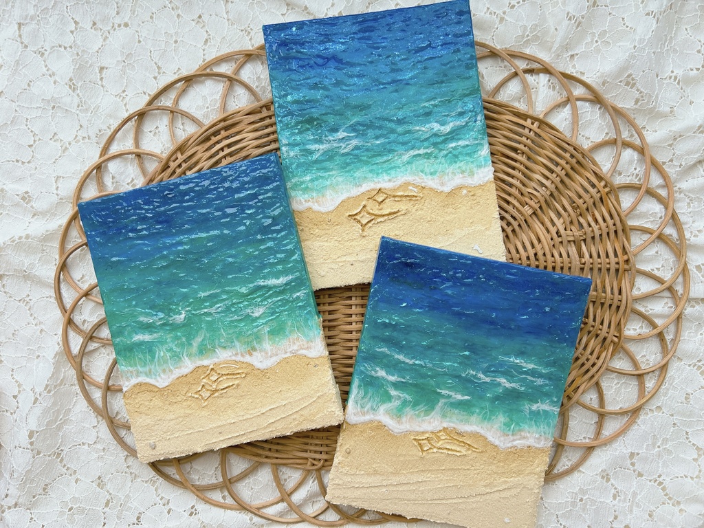 はじまりの浜　原画