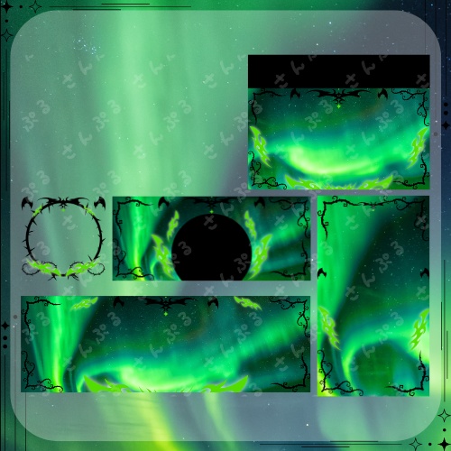 ドラゴン デジタルグッズ素材5点セット