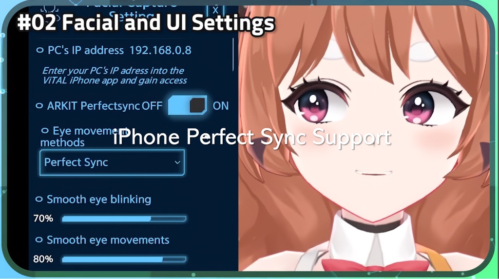 (07.09 Updated!) ViTAL β版 v0.5.5 - 3D VTuber 配信用ソフトウェア