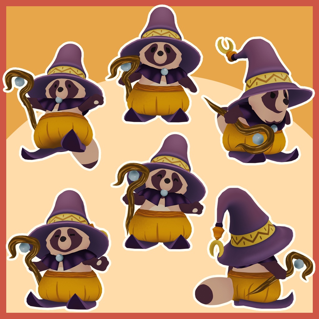 ぽんぽこじょぶず #まほうつかい