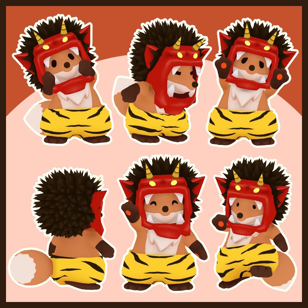 イヲカルキツネ #おに