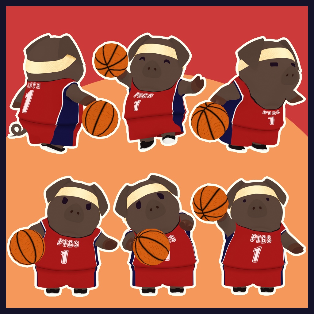 あすり~とん #ばすけ