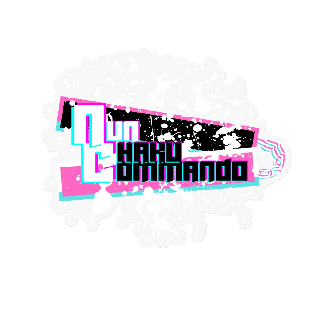 Nun-C Logo Sticker