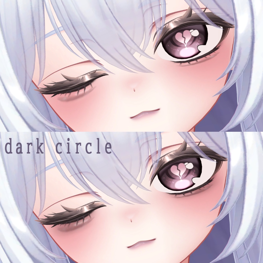 【 愛莉用】Airi Jirai makeup & eye texture & breast texture