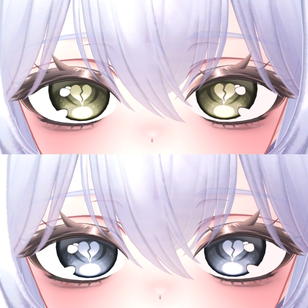 【 愛莉用】Airi Jirai makeup & eye texture & breast texture