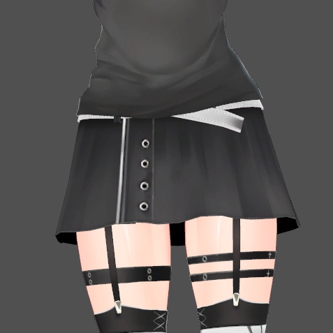 スカートの中のモザイク