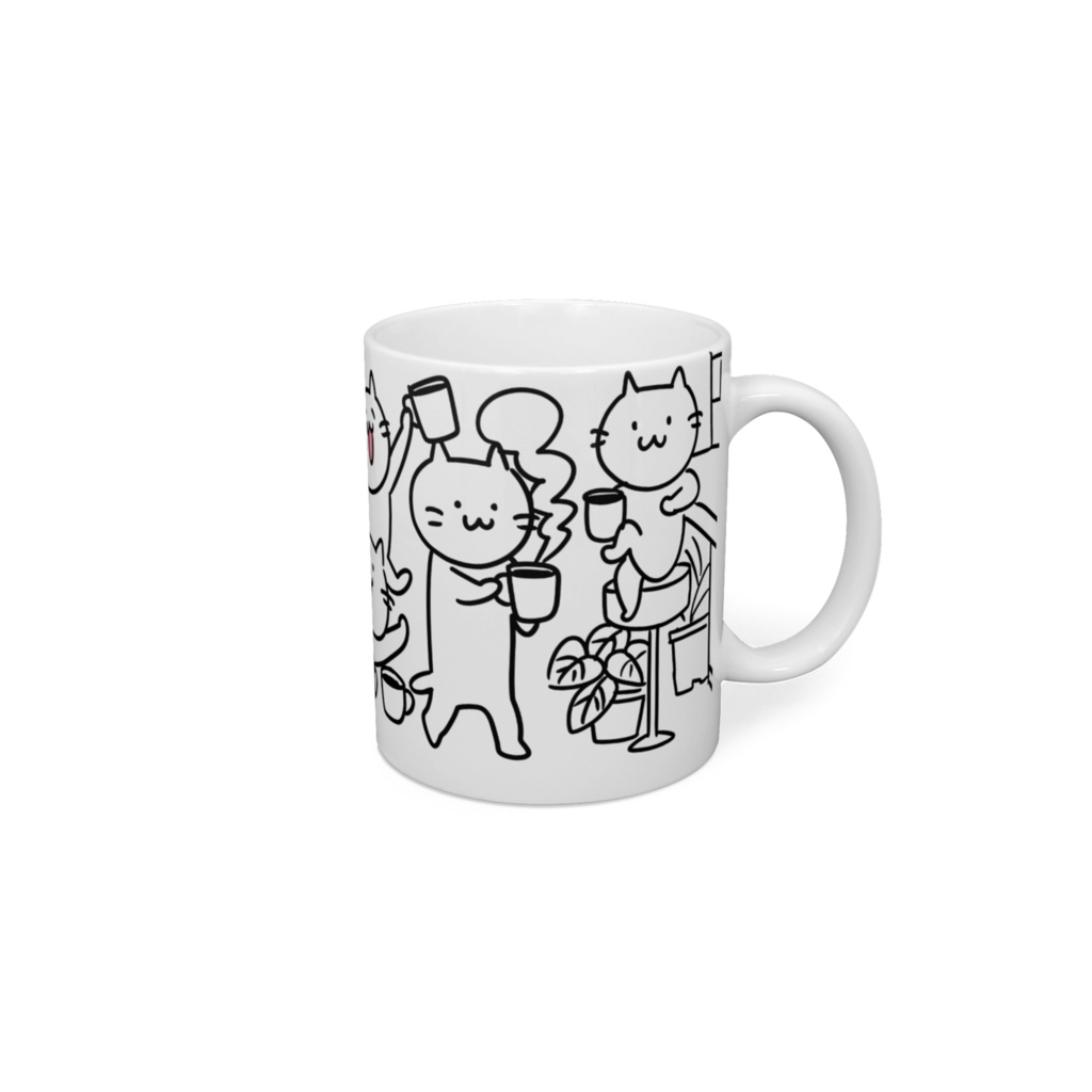NEKOコーヒーマグカップ