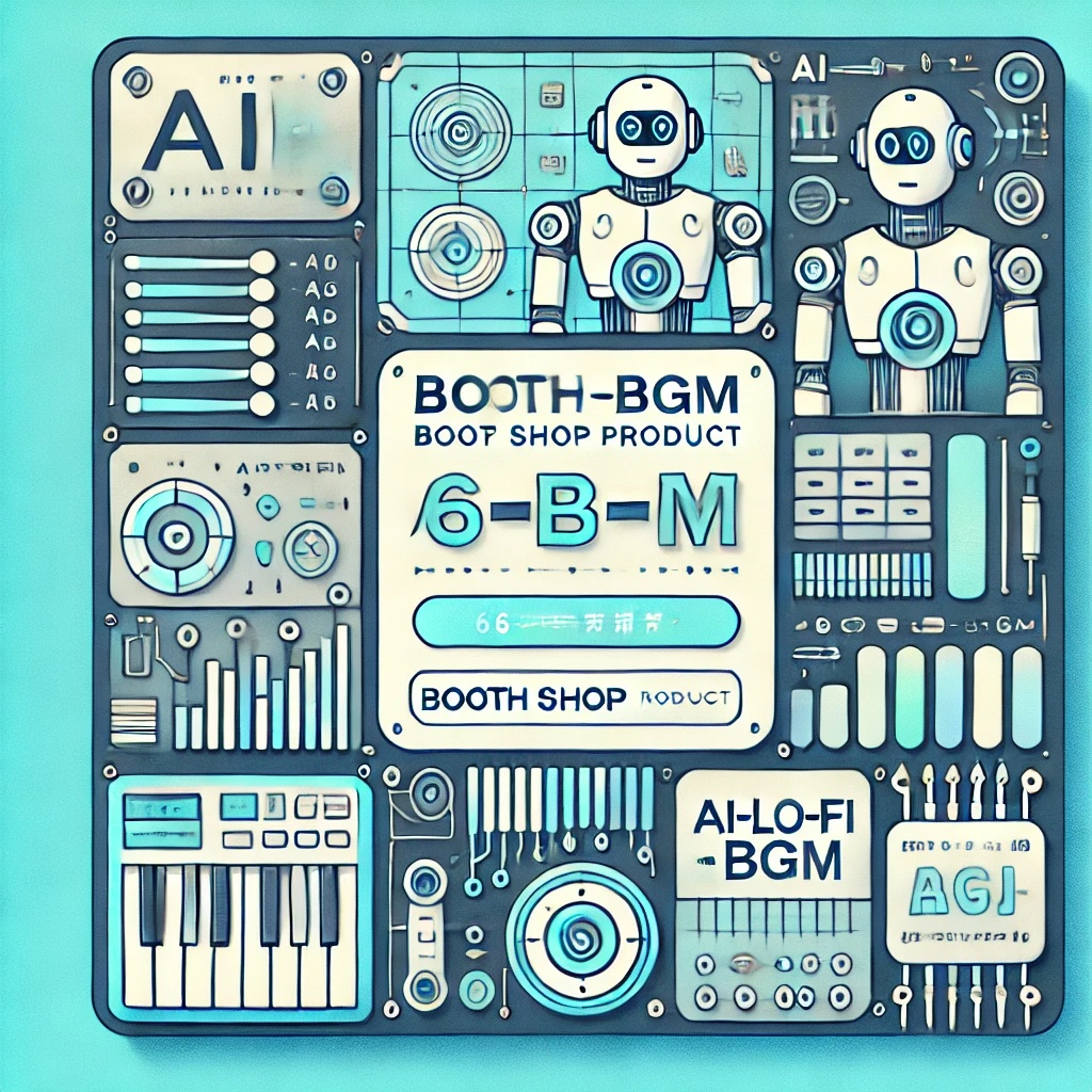 AI興業のLo-fiヒップホップ作業用BGM(6曲入り)