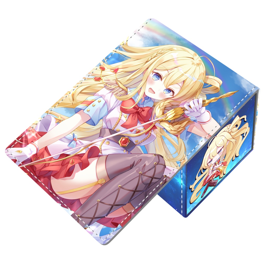 【受注生產】C107合皮製デッキケース(聖剣)