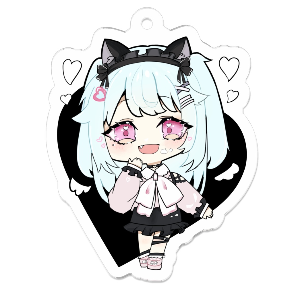 おしゅがアクリルキーホルダー