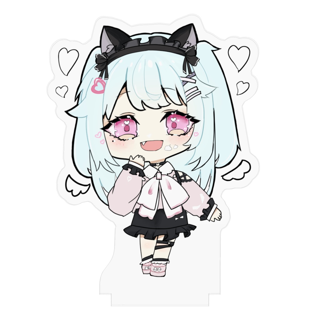 おしゅがのアクリルフィギュア