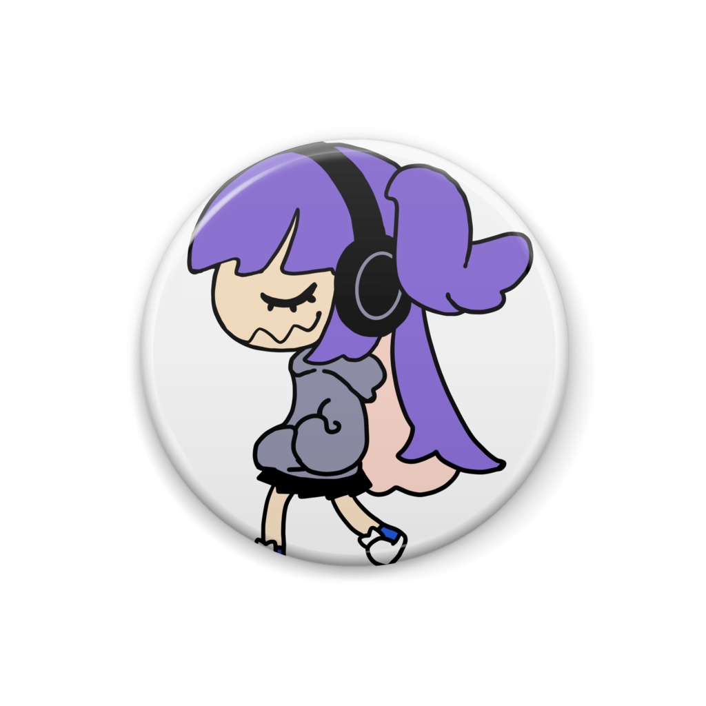 月咲ネイSCREAM 缶バッジ