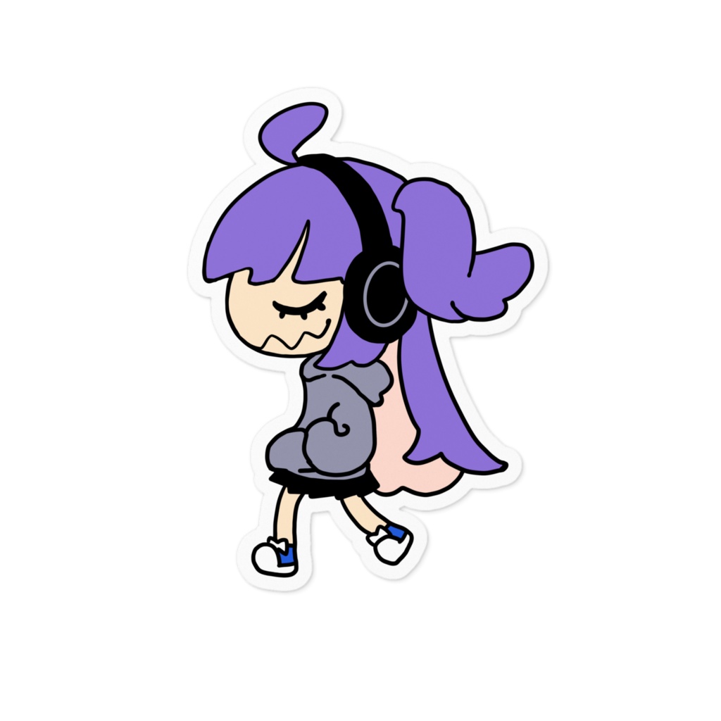 月咲ネイ SCREAM ステッカー