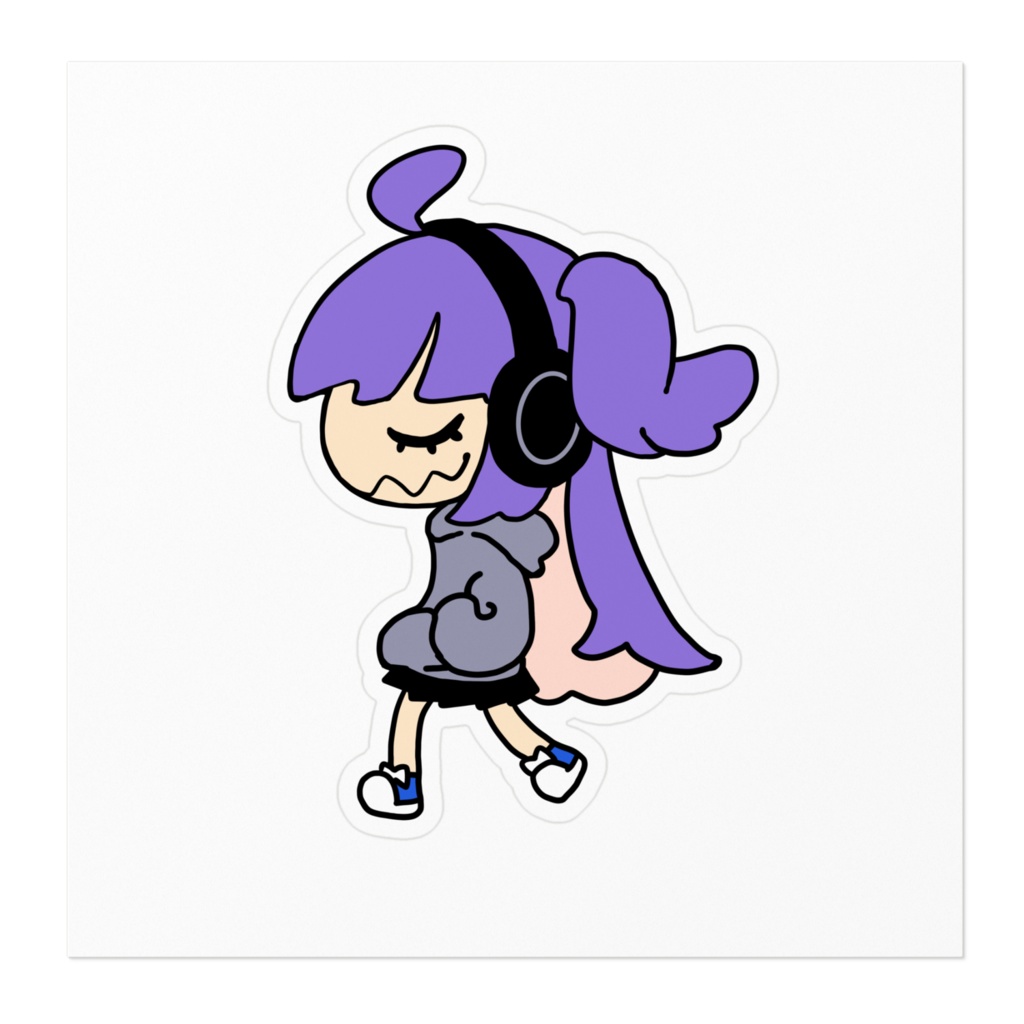 月咲ネイ SCREAM ステッカー