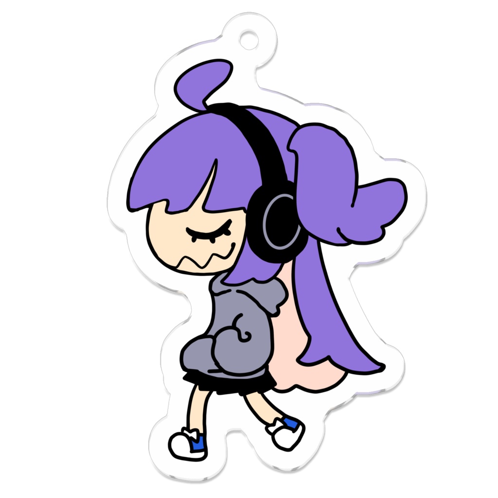 月咲ネイ SCREAM アクリルキーホルダー