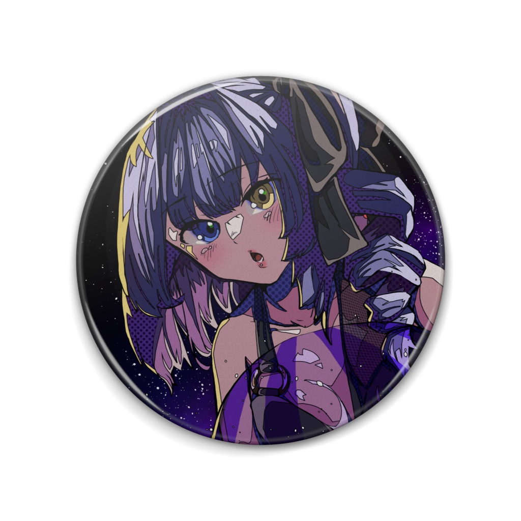 月咲ネイSUMMER 缶バッジ