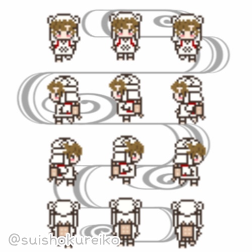 ピクスク用【善法寺伊作】アバター