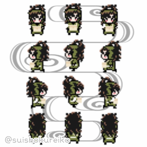 ピクスク用【善法寺伊作】アバター