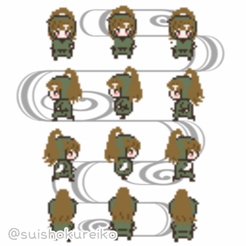 ピクスク用【善法寺伊作】アバター